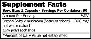 Mushroom Science Shiitake Capsules