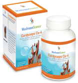 Mushroom Science Cordyceps CS-4 (Standardized) 90 caps, 400 mg